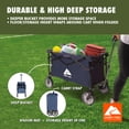 thumbnail image 3 of Ozark Trail Multi-Purpose Big Bucket Cart, Navy Wagon, 3 of 12