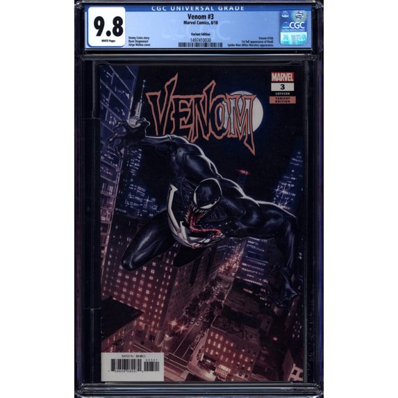 Venom #3 - CGC 9.8 Comic Book