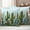 Light BlueGrass Green Forest Green, variant on Green Cactus Outdoor Waterproof Pillow Covers, Watercolor Summer Botanical Blue Decorative Square Throw Pillowcase Sofa Cushion Sham for Patio/Couch/Chair, 16"x16" 2 Pack