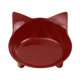 thumbnail image 1 of Billuyoard Encantadores cuencos con forma de cara de gato, cuenco alimentador para perros y cachorros, de agua antideslizante Suministros para perros Rojo oscuro Billuyoard JJ16400-07, 1 of 6