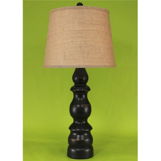 Coast Lamp Manufacturer 14 C20b Distressed Black Farmhouse Table 32 In