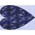 thumbnail image 1 of Ahgly Company Machine Washable Indoor Rectangle Transitional Jeans Blue Area Rugs, 4' x 6', 1 of 7