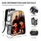thumbnail image 2 of Monchhichi Mochila transparente temática, resistente y duradera, bolsa see-through para trabajo, deporte, universidad y viaje, 31 × 43 cm, 2 of 6