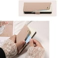 thumbnail image 5 of Case For IPhone 17 Pro Max/17 Pro/17 Air/17, PU Leather Shell With Card Insertion Wristlet Holder Cover, 5 of 5