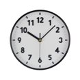 thumbnail image 1 of MesaSe Wall Clock Minimalist Japanese Design Large Wall Clock Silent Sweep Mechanism Kitchen Clock White &, 1 of 4