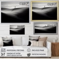 thumbnail image 4 of Designart "Monochrome Meadow Horizon III" Meadow Floater Framed Canvas Wall Art, 4 of 5