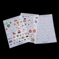 thumbnail image 4 of 6 Sheet Kawaii Cute Fat Rabbit Stationery Stickers Cartoon Clear Transparent Stickers Scrapboking Album Decor, 4 of 9
