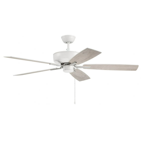 Craftmade 52in White Dual Mount Ceiling Fan