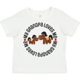 thumbnail image 3 of Inktastic Grandpa Loves Me Grandchild Horse Boys or Girls Toddler T-Shirt, 3 of 5