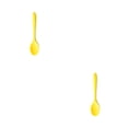 thumbnail image 1 of Bearachild Cuchara con mango, cucharas antiadherentes para arroz, cuchara de cocina, cuchara agitadora, herramienta para crema de mantequilla, Amarillo 2piezas, 1 of 6