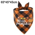 thumbnail image 2 of 2 piezas de bufanda para perros de Acción de Gracias Toalla para escupir de calabaza para mascotas Toallita para perros MFZFUKR CPB-US-FXT64-2, 2 of 5