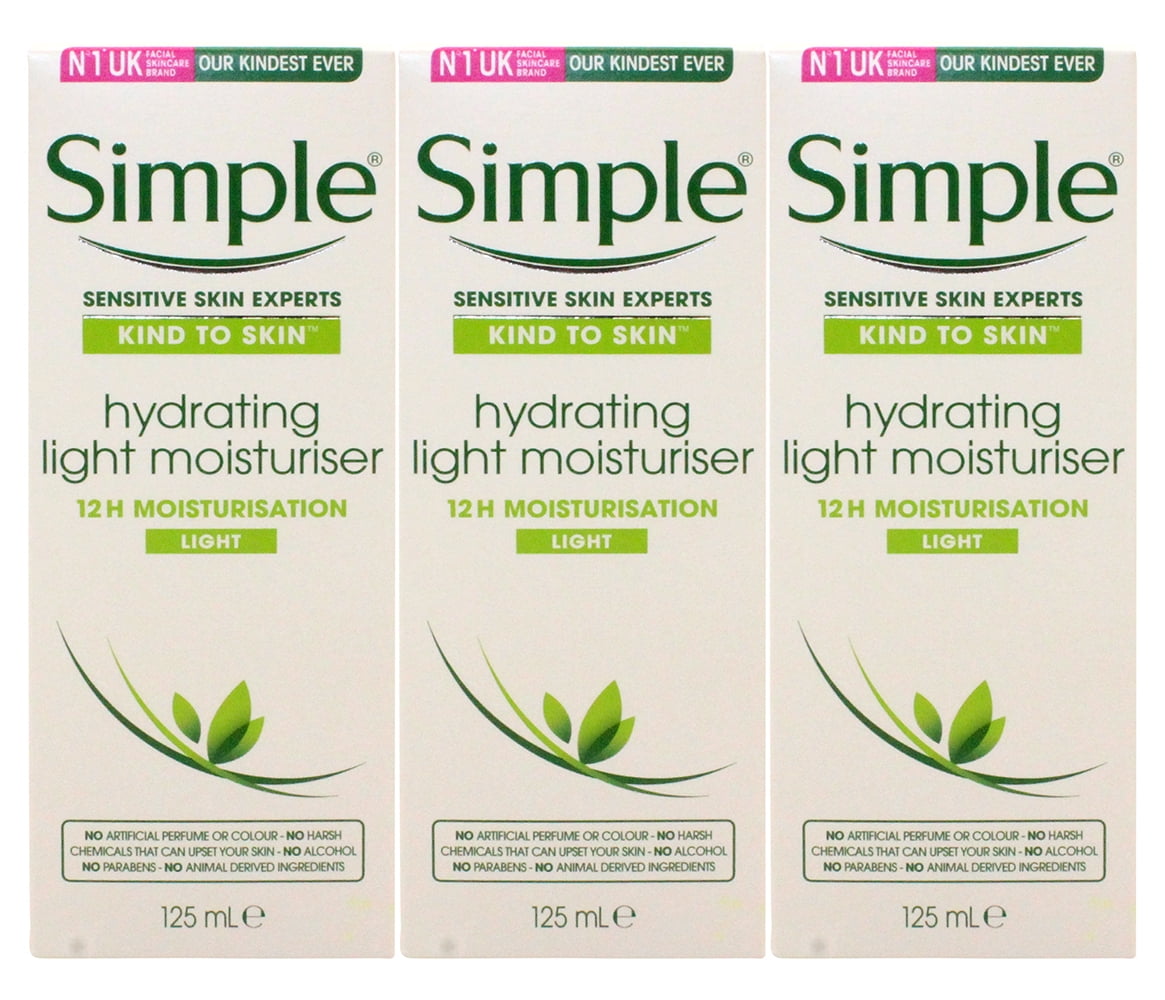 Simple Hydrating Light Moisturizer, 4.2 Ounce (Pack of 3)