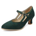 thumbnail image 2 of Mary Jane Heel Strap Dress Shoes for Autumn Party Women, 2 of 9