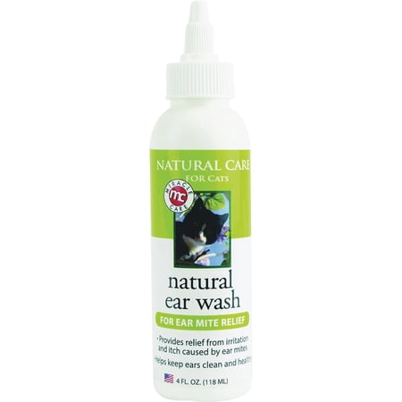 Bright Pet Miracle Care Natural Ear Wash for Cats - Pack of 2
