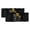 Black, variant on 2 Pack Valances for Windows, Sunflowers Window Valances for Living Room/Bedroom/Bathroom, Vintage Bee You Are My Sunshine Beige Light Filtering Kitchen Curtain Valance Window Treatment 42"W x12" L