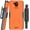 Orange, variant on Case + Hand Strap + Belt Clip Combo for Sonim XP10 5G, Nakedcellphone Slim Hard Shell Phone Cover with Kickstand and [Rotating/Ratchet] Belt Hip Holster Holder Combo for XP9900 (2022)