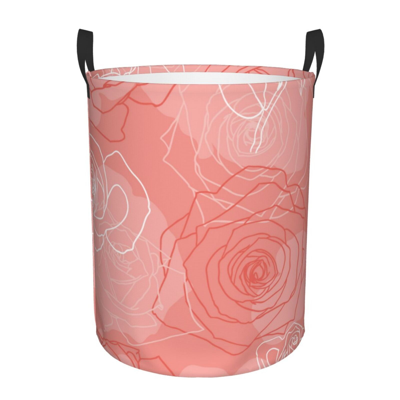 ZNDUO Round Laundry Basket, Waterproof Collapsible Laundry Baskets with