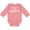 Mauve, variant on Nevertheless, She Persisted Boys or Girls Long Sleeve Baby Bodysuit