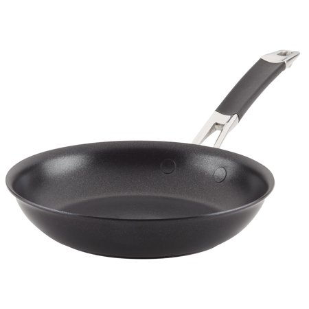 Anolon Smart Stack Hard-Anodized Nesting Skillet  8.5-Inch  Black