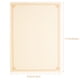 thumbnail image 3 of 10 hojas de papel para certificado en blanco, imprimibles y grabables, para uso en la oficina., 3 of 8