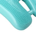thumbnail image 3 of Mini tabla inflable multifuncional del cojín del ejercicio del punto del masaje del PVC de pasos para el gimnasio en casa verde, 3 of 5