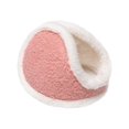 thumbnail image 2 of Soft Plush Winter Earmuffs Ear Covers Ear Warmers Ear Protection Furry Cute Headband for Women Men Adult Kids Skiing Traveling Cold Weather Pink, 2 of 8