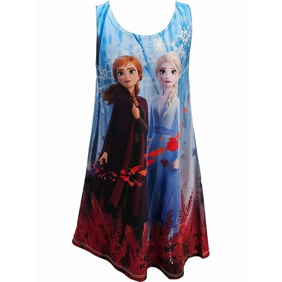 Disney Fall Frozen Youth Girls Fashion Dress