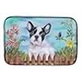 thumbnail image 3 of Carolines Treasures CK1272DDM French Bulldog Black & White Spring Dish Drying Mat, 3 of 4
