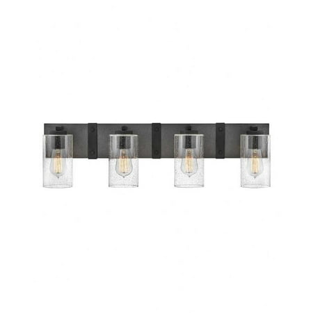 

Hinkley Lighting - Four Light Bath - Sawyer - 4 Light Bath Vanity in Rustic