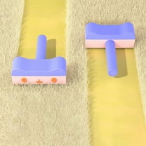 Floleo Roller Pet Hair Remover And Reusable - Cat And Dog Hair Remover For Furniture ,Couch ,Carpet ,Clothing And Bedding - Portable ,Multi-Surface Fur Removal Tool