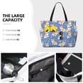 thumbnail image 3 of Easygdp Corgi Bolsa de Viaje de Playa de Gran Capacidad, Bolsa Tote Perfecta para la Playa, Escapadas de Fin de Semana y Viajes, 3 of 7