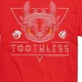 thumbnail image 3 of How to Train Your Dragon - Toothless Line Art  - Men's Short Sleeve Graphic T-Shirt, 3 of 5