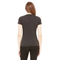 thumbnail image 2 of Women's Triblend Short-Sleeve Deep V-Neck T-Shirt, 2 of 2