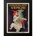 thumbnail image 2 of Cappiello, Leonetto 15x18 Black Modern Framed Museum Art Print Titled - Cioccolato Venchi, 2 of 5
