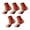 Orange, variant on Gsakboxl Ankle Socks 5 Pairs Men’s Color Block Mid Calf Athletic Socks Contrast Stitching Sweat Warming Crew Socks Breathable Sweat Wicking Sport Socks for Basketball Running Spring Autumn