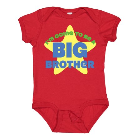 

Inktastic I m Going to Be a Big Brother Gift Baby Boy Bodysuit