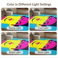thumbnail image 7 of ODIKA 5'x7' Washable Area Rug Funky Cartoon Bold Graphic Outline Blocking Aesthetic for Dining Room, Under Table, Home Office, Non-Slip Chair-Friendly, 7 of 7