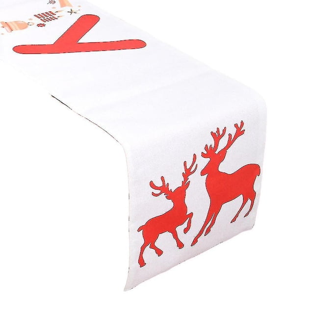 Camino de mesa navideño Feliz Navidad Dresser Bufanda