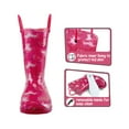 thumbnail image 3 of Bocca Kids Cherry Rainbow Rain Boots for Toddler Girls Sizes 3, 3 of 6