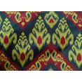 thumbnail image 4 of oneOone Cotton Cambric Fabric Swirl & Paisley Ikat Print Fabric By Yard 56 Inch Wide, 4 of 4