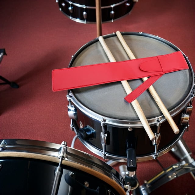 PENIKOKO Sac de Rangement pour Pilons PU Rouge avec Design Suspendu pour Protection Portable des Pilons Doubles
