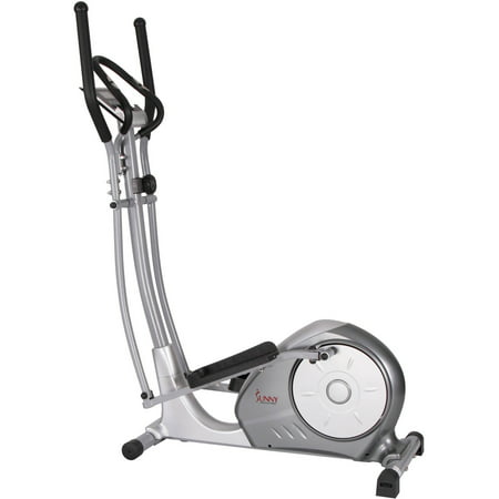 Sunny Health & Fitness SF-E3608 Magnetic Elliptical Bike Elliptical Machine w/ Tablet Holder, LCD Monitor and Heart Rate
