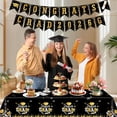 thumbnail image 7 of Graduation Decorations 2026 Gold Themed Set - Congrats GRAD 2026 Banner, Congrats GRAD Tablecloths - Complete Party Supplies for High School & College Celebrations, 7 of 7
