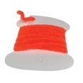 thumbnail image 3 of Angler Rayon Chenille Fly Tying Materials - Fly Tying Thread for Tying Flies - Fly Fishing Accessories for Fly Fishing Kit - Many Colors - 2 Yards FLR Orange, Medium, 3 of 3