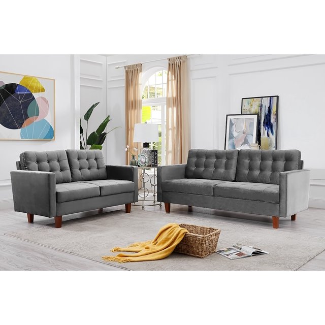 Miliou Velvet Sofa