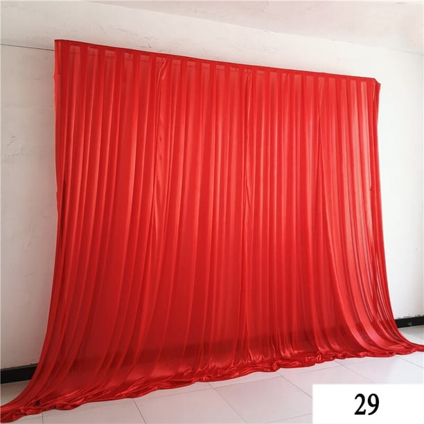 Telón de fondo de fiesta, decoración de boda, drapeado de eventos grandes, tela de seda de hielo brillante, paneles de fondo de boda, cortinas colgantes