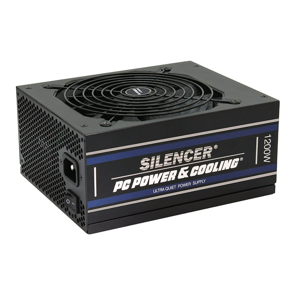 PC Power & Cooling Silencer Series 1200 Watt, 80 Plus Platinum, FullyModular, Active PFC, Ultra