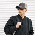 thumbnail image 5 of The Mascot Of The Paris Olympics 2024 Cowboy Mesh Baseball Cap Deep Heather One Size, 5 of 5