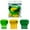 green, variant on hengsof 15 Pieces 12 Inch St. Patrick's Day Balloons Shamrock Pattern Balloons Latex Confetti Balloons for St. Patrick's Day Irish Festival Theme Party Decoration