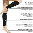 thumbnail image 2 of Calf Compression Socks, Footless Compression Sock, 2 of 5